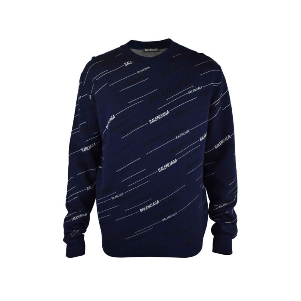 Balenciaga Men Alphabet Logo Sweater